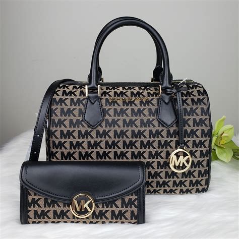 michael kors bag and wallet set|michael kors official website.